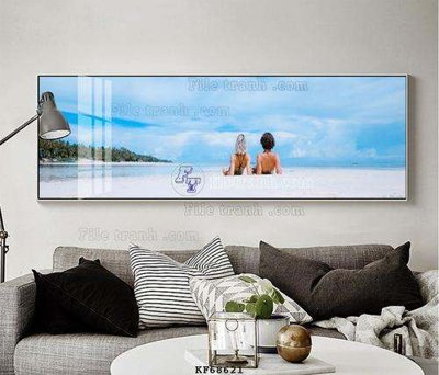 File gốc File tranh hiện đại pha lê gương KF68621 (in ấn) màu sắc trung thực