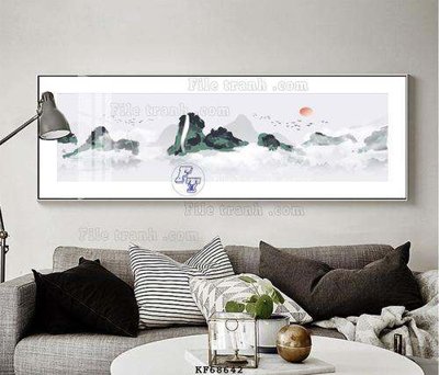 Tải file File tranh hiện đại pha lê gương KF68642 (PSD) cho in tranh 3D