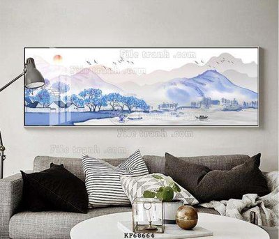 Tải file gốc File tranh hiện đại pha lê gương KF68664 (bản PSD) gốc