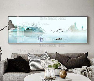 Tải file File tranh hiện đại pha lê gương KF68669 (gốc) chủ đề tôn giáo