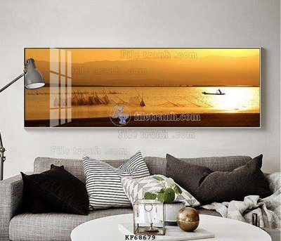 Tải file File tranh hiện đại pha lê gương KF68679 (gốc) làm tranh treo tường