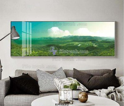 File gốc File tranh hiện đại pha lê gương KF68682 (trang trí) phòng ngủ