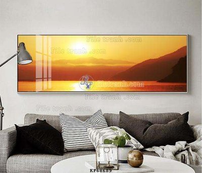 File ảnh File tranh hiện đại pha lê gương KF68689 (gốc) in standee