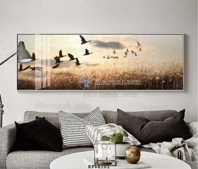 File in trần File tranh hiện đại pha lê gương KF68701 (file gốc) hoa văn 3D