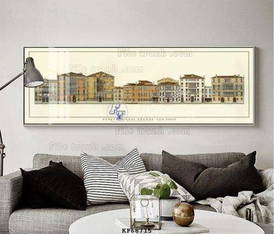 File ảnh File tranh hiện đại pha lê gương KF68715 (gốc) in PP, decal