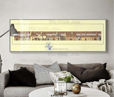 File gốc File tranh hiện đại pha lê gương KF68716 (thiết kế) độc quyền