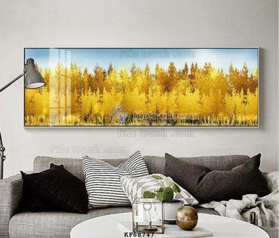 File gốc File tranh hiện đại pha lê gương KF68747 (in tráng gương) nghệ thuật