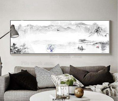 Ảnh gốc file in lụa File tranh hiện đại pha lê gương KF68767 chi tiết