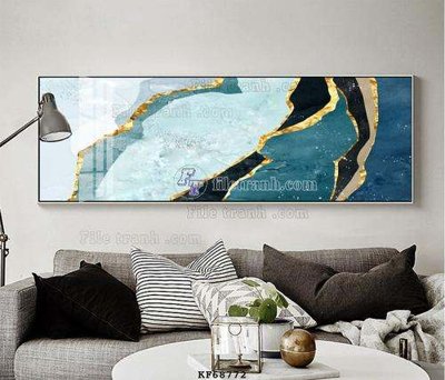 File tranh File tranh hiện đại pha lê gương KF68772 (bản gốc) treo tường