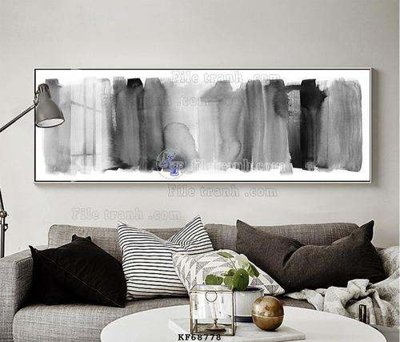 File ảnh File tranh hiện đại pha lê gương KF68778 (gốc) in decal dán tường