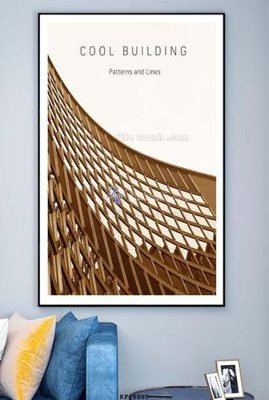 File tranh File tranh hiện đại pha lê gương KF68805 (bản gốc) treo tường