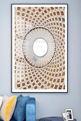 File tranh File tranh hiện đại pha lê gương KF68814 (gốc) in trên kính