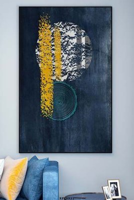 File gốc File tranh hiện đại pha lê gương KF68921 (in lụa) cao cấp