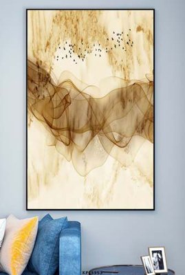 File in trần File tranh hiện đại pha lê gương KF68953 (bản gốc) hoa văn