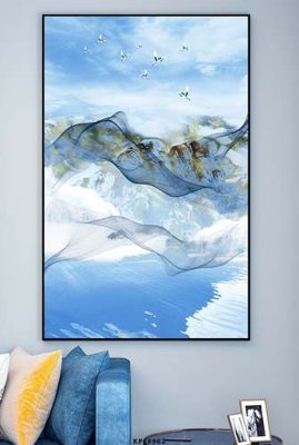 File in trần File tranh hiện đại pha lê gương KF68962 (bản gốc) trời sao