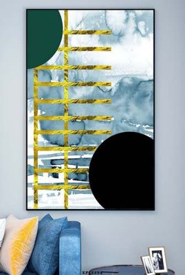 File gốc File tranh hiện đại pha lê gương KF68994 (AI/EPS) cho in ấn