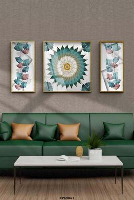 File ảnh File tranh hiện đại pha lê gương KF69061 (gốc) dùng in Pano