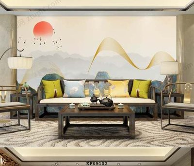 File tranh quảng cáo File tranh hiện đại pha lê gương KF69102 (file gốc) chuyên nghiệp