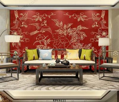 File tranh File tranh hiện đại pha lê gương KF69111 (gốc) phong cách tối giản