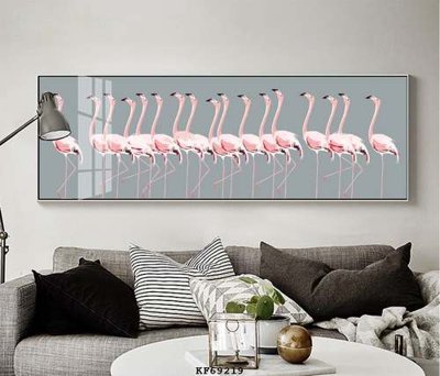 File gốc File tranh hiện đại pha lê gương KF69219 (in lụa) trang trí tường