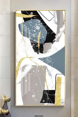 Cung cấp file tranh gốc File tranh hiện đại pha lê gương KF69309 độc quyền