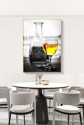 File tranh File tranh hiện đại pha lê gương KF69512 (bản gốc) treo quán cafe