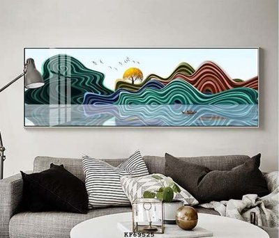 Tải file File tranh hiện đại pha lê gương KF69525 (gốc) làm file quảng cáo