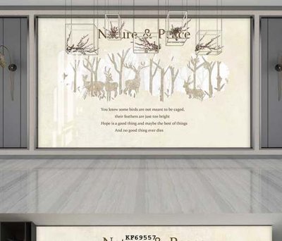 File gốc File tranh hiện đại pha lê gương KF69557 (trang trí) phòng ngủ