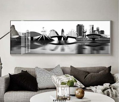 File tranh File tranh hiện đại pha lê gương KF69683 (bản gốc) in canvas