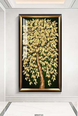 File tranh File tranh hiện đại pha lê gương KF69723 (gốc) in trên kính