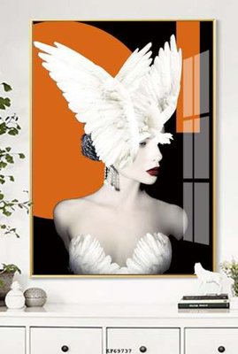 Ảnh gốc File tranh hiện đại pha lê gương KF69737 (độ nét cao) in mica