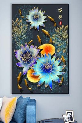 Tệp tin gốc File tranh hiện đại pha lê gương KF69834 (dùng cho in) File tranh hiện đại pha lê gương KF69834