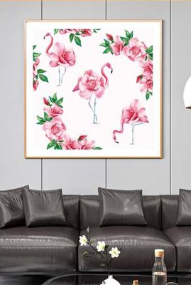 File in ấn File tranh hiện đại pha lê gương KF69845 (bản gốc) từ file gốc