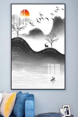 File tranh gốc PSD File tranh hiện đại pha lê gương KF69896 còn nguyên layer