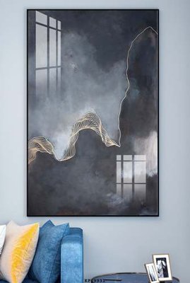 File gốc File tranh hiện đại pha lê gương KF69931 (ảnh rõ nét) để in