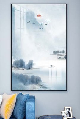 File PSD File tranh hiện đại pha lê gương KF69948 (gốc) tách lớp chi tiết