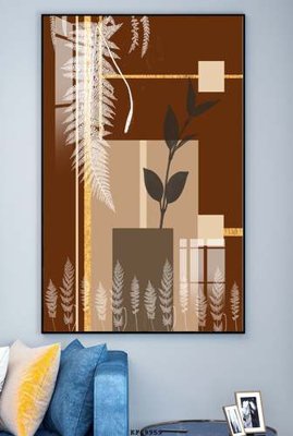 File in mica File tranh hiện đại pha lê gương KF69959 (ảnh gốc) đẹp