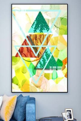 Tải file gốc File tranh hiện đại pha lê gương KF69981 (bản PSD) gốc