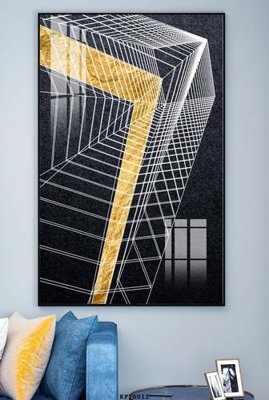 Mua file gốc File tranh hiện đại pha lê gương KF70011 (chất lượng) tại Filetranh.com