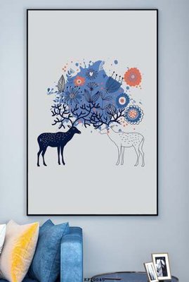 File gốc File tranh hiện đại pha lê gương KF70045 (in tráng gương) ốp tường