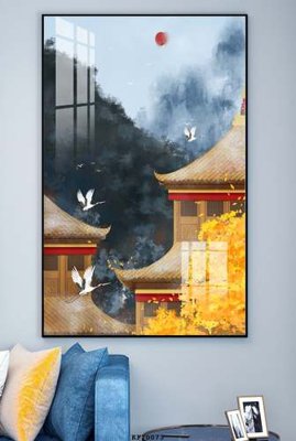 File PSD File tranh hiện đại pha lê gương KF70073 (bản gốc) đã tách nền