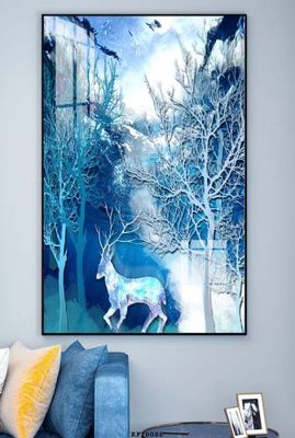 Download file File tranh hiện đại pha lê gương KF70086 (chuẩn in) chất lượng cao