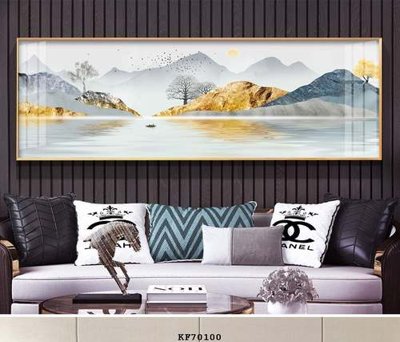 File gốc File tranh hiện đại pha lê gương KF70100 (cho in UV) siêu nét