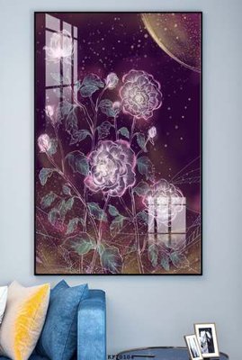 File tranh in mica File tranh hiện đại pha lê gương KF70104 (độ phân giải cao)