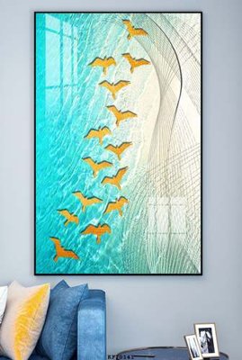 File tranh File tranh hiện đại pha lê gương KF70141 (gốc) in backlit film