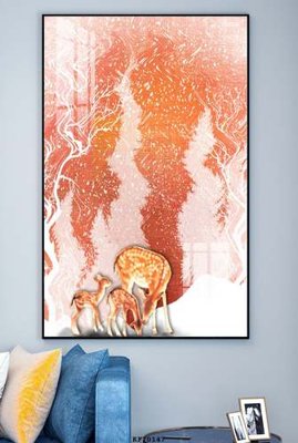 Chi tiết file gốc File tranh hiện đại pha lê gương KF70147 (cho in tráng gương)