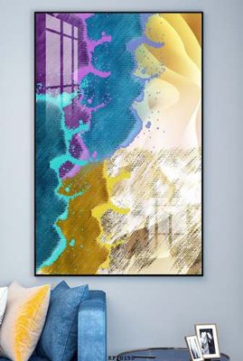 File in ấn File tranh hiện đại pha lê gương KF70150 (bản gốc) từ file gốc