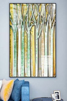 File ảnh File tranh hiện đại pha lê gương KF70157 (gốc) cho trang trí nội thất