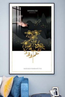 File tranh File tranh hiện đại pha lê gương KF70220 (ảnh gốc) không bị mờ