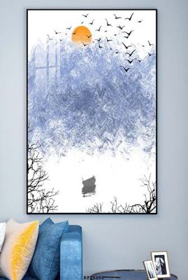 Download file tranh PSD File tranh hiện đại pha lê gương KF70250 để chỉnh sửa